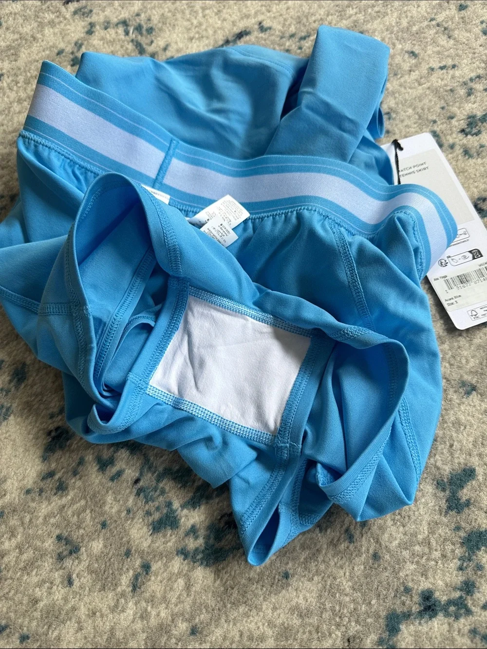 Alo yoga Match Point Tennis Skirt azure blue